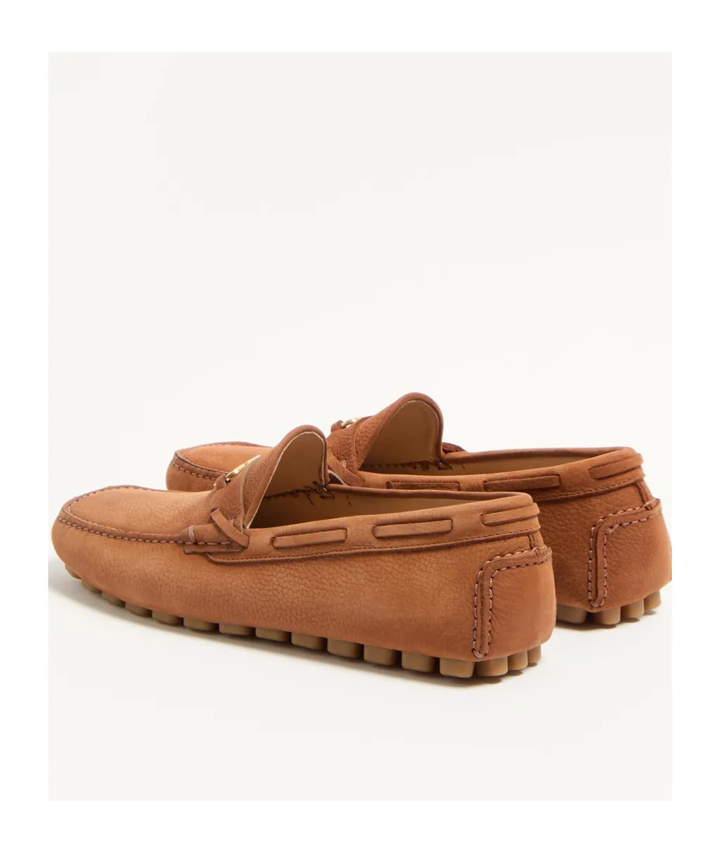 Driver Fastaway Loafer In Deerskin Suede