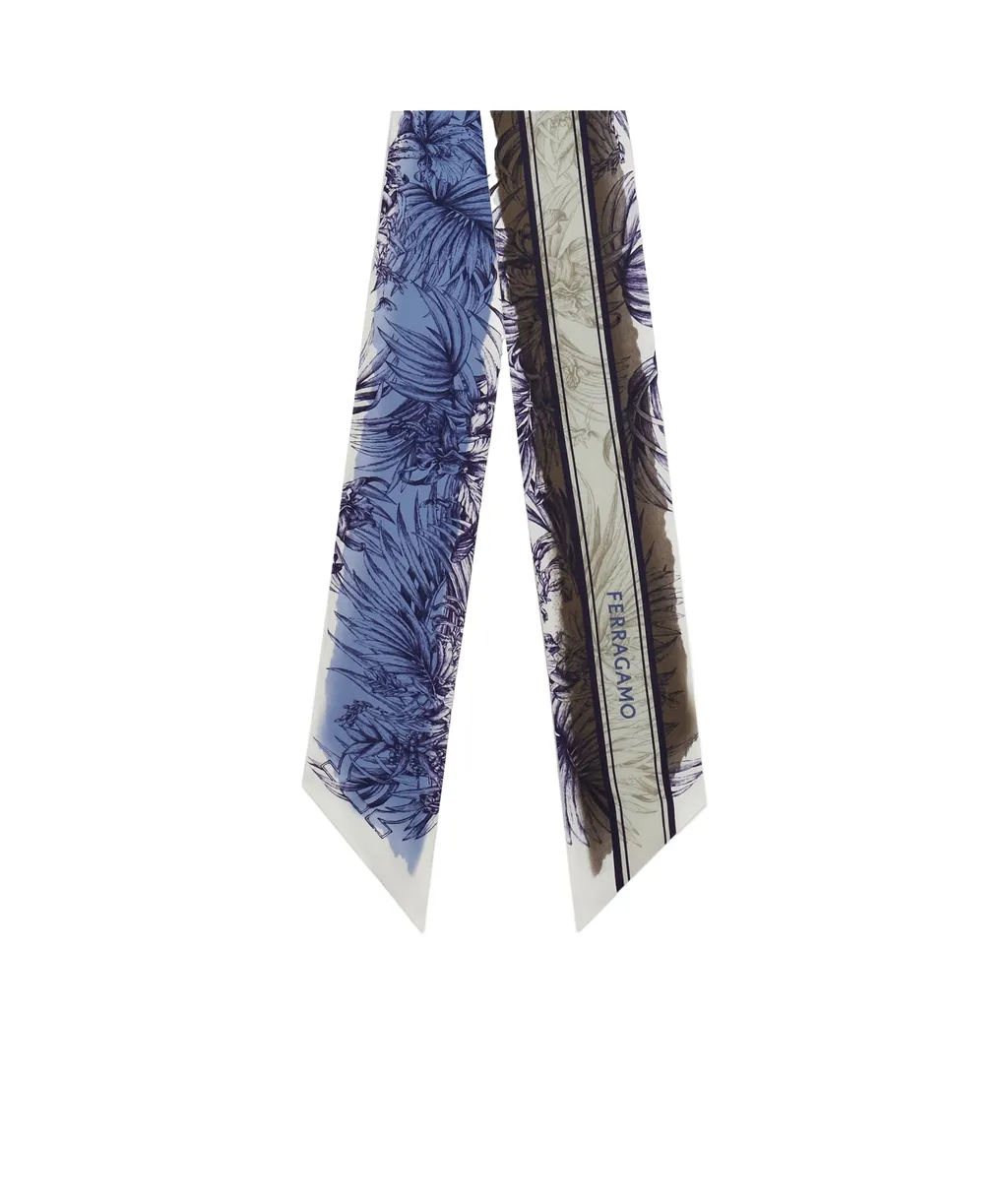 Ferragamo Gravure Printed Bandeau