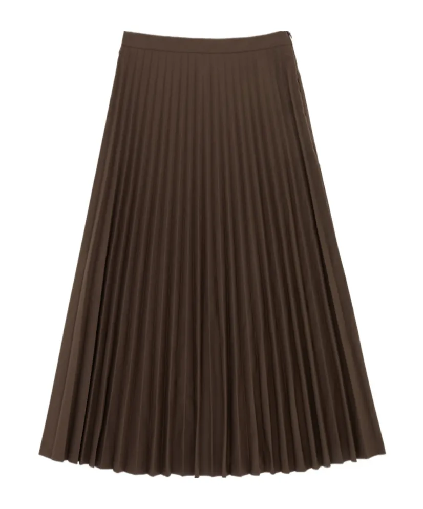 Mm6 Maison Margiela Pleated Midi Skirt