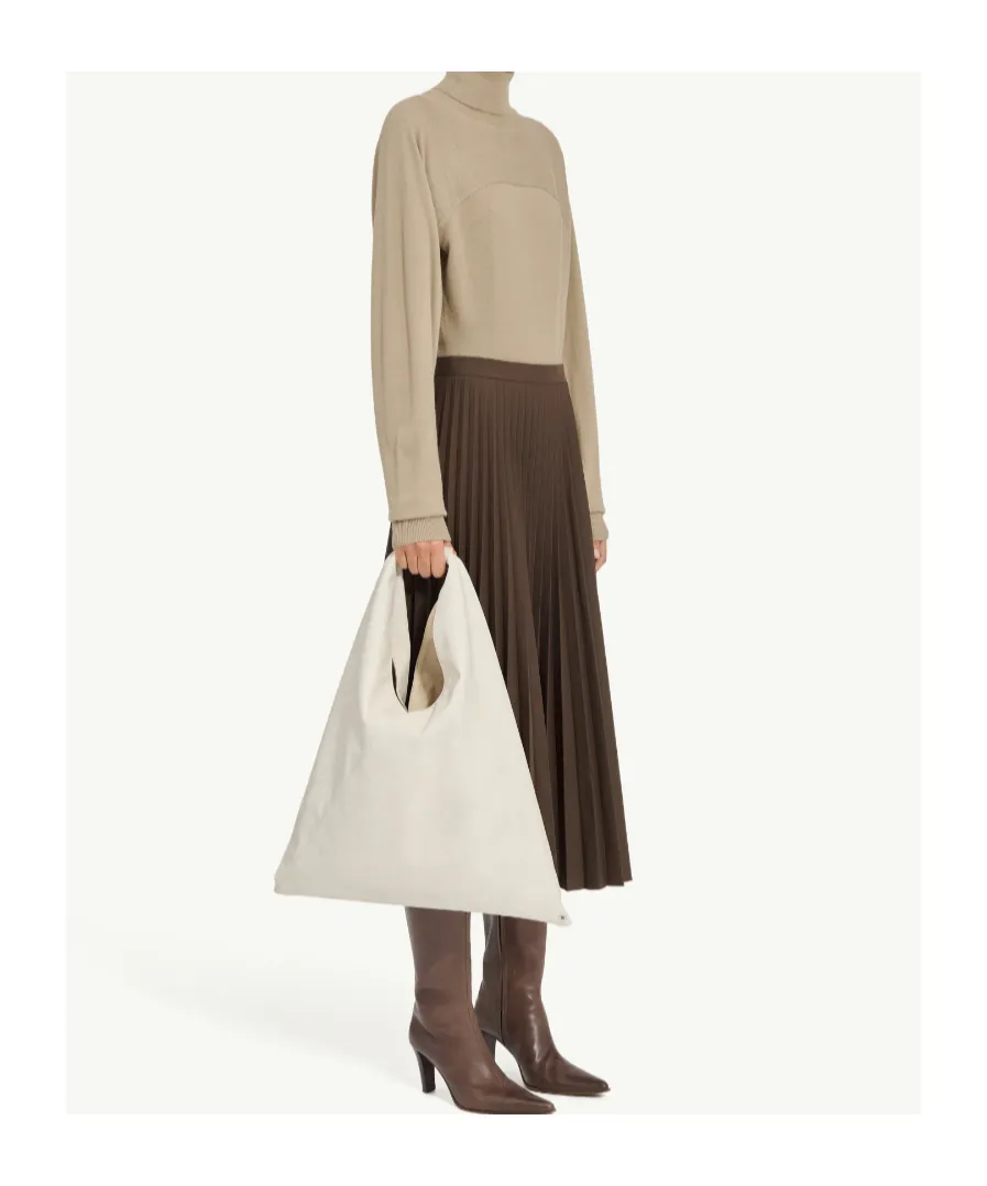 Mm6 Maison Margiela Pleated Midi Skirt