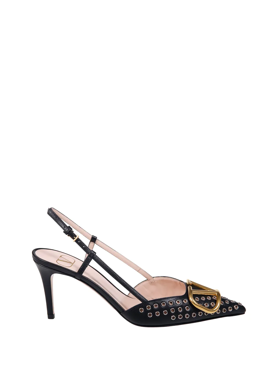 800Mm Vlogo Studded Pumps