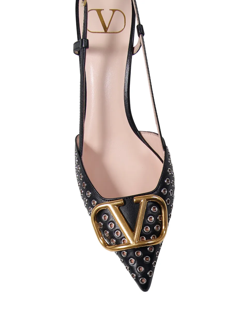 800Mm Vlogo Studded Pumps