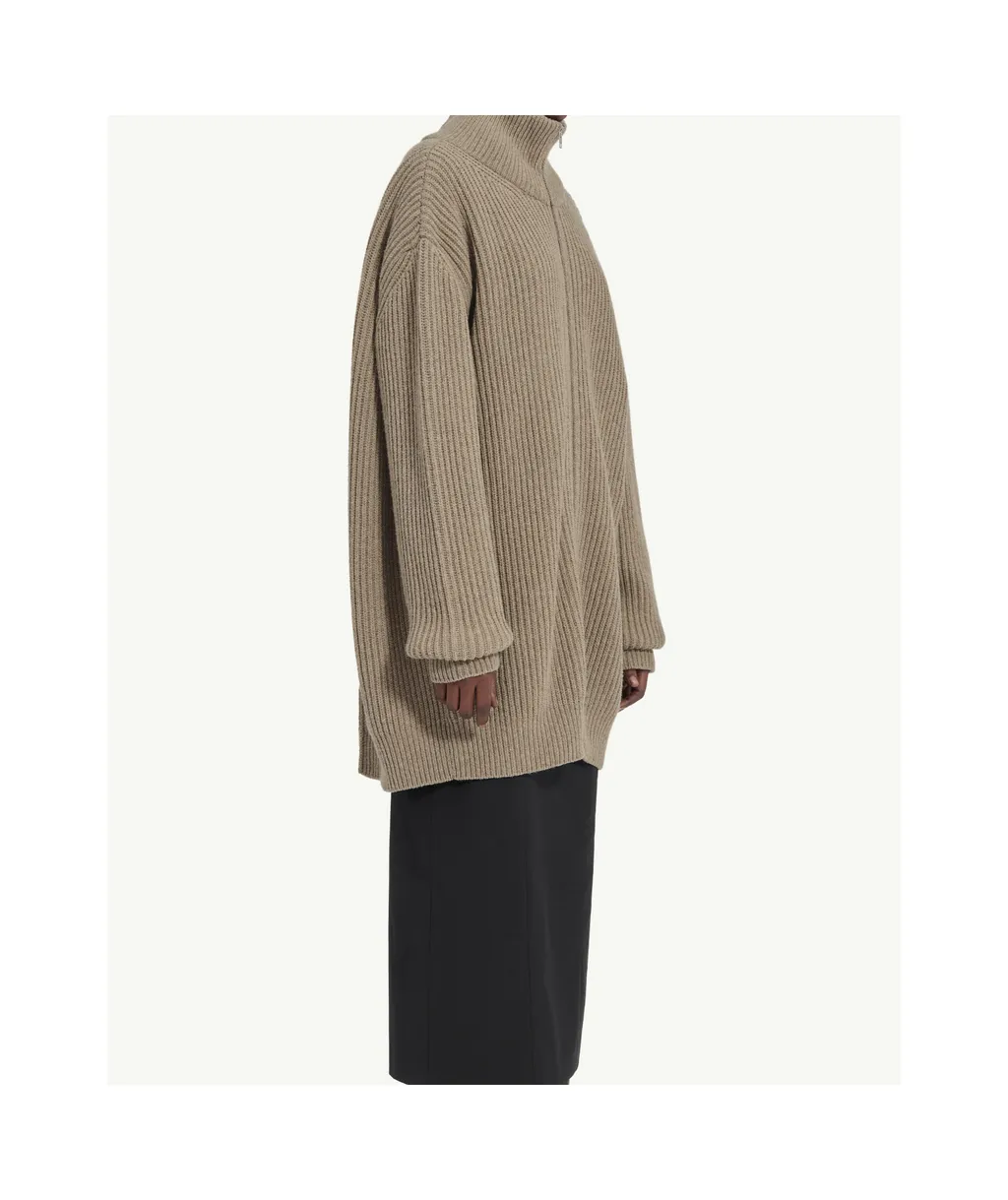 Mm6 Maison Margiela Ribbed Knit Cardigan