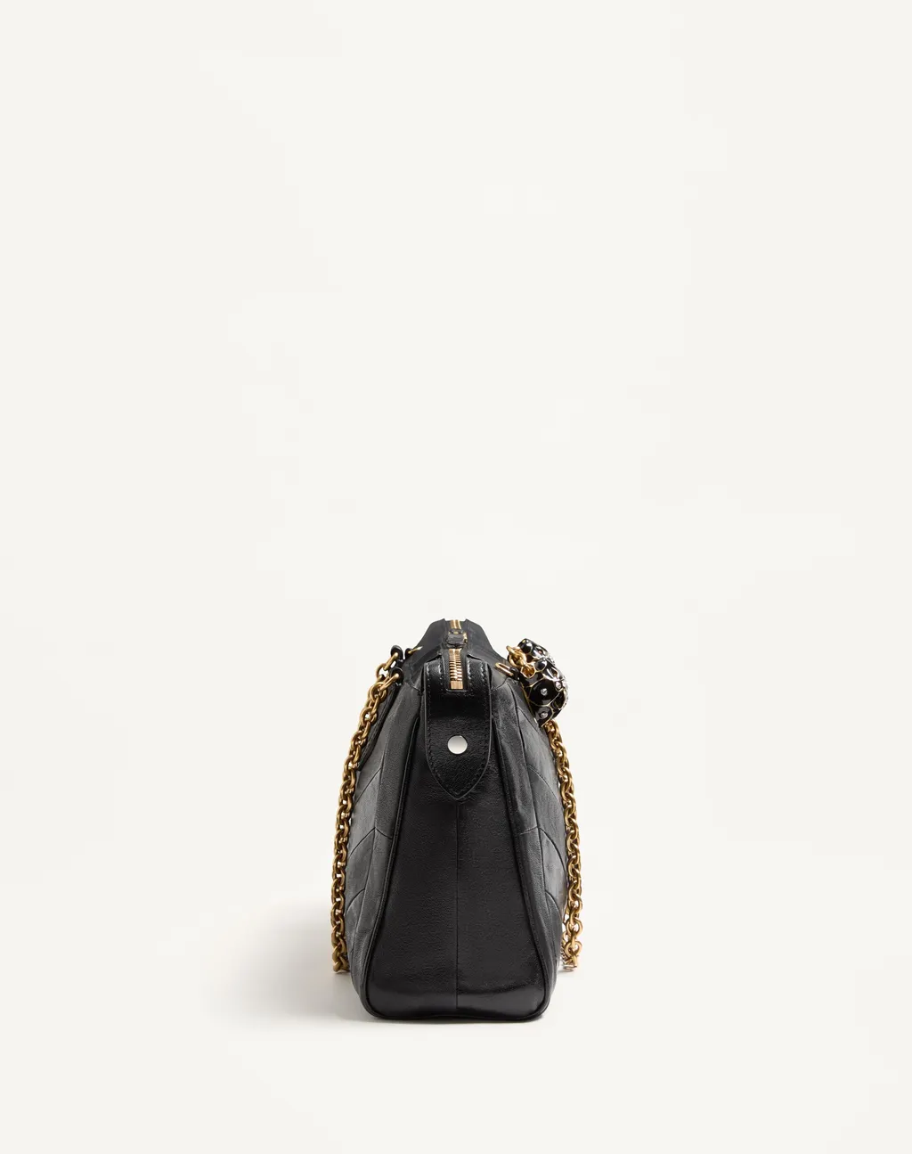 Valentino Panthea Logo Plaque Quilted Shoulder Bag