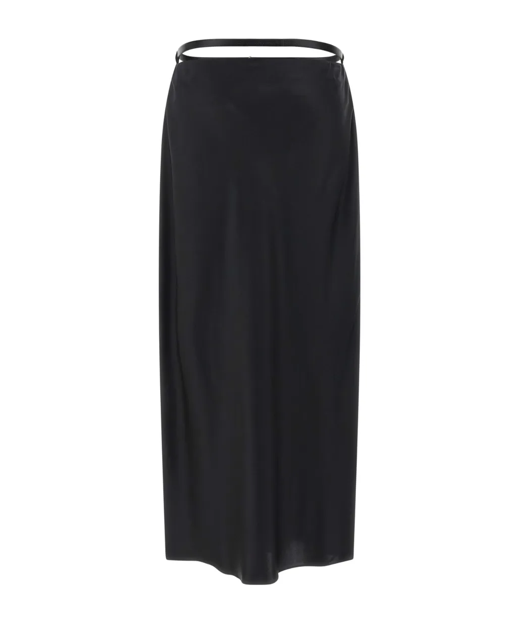 Silk Maxi Skirt