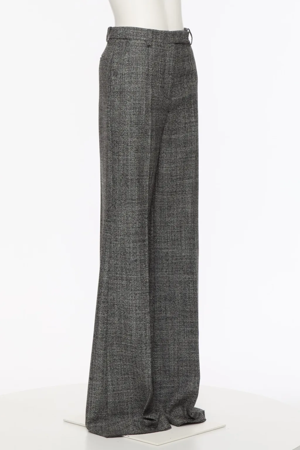 Valentino Pleat Detailed Straight Leg Pants