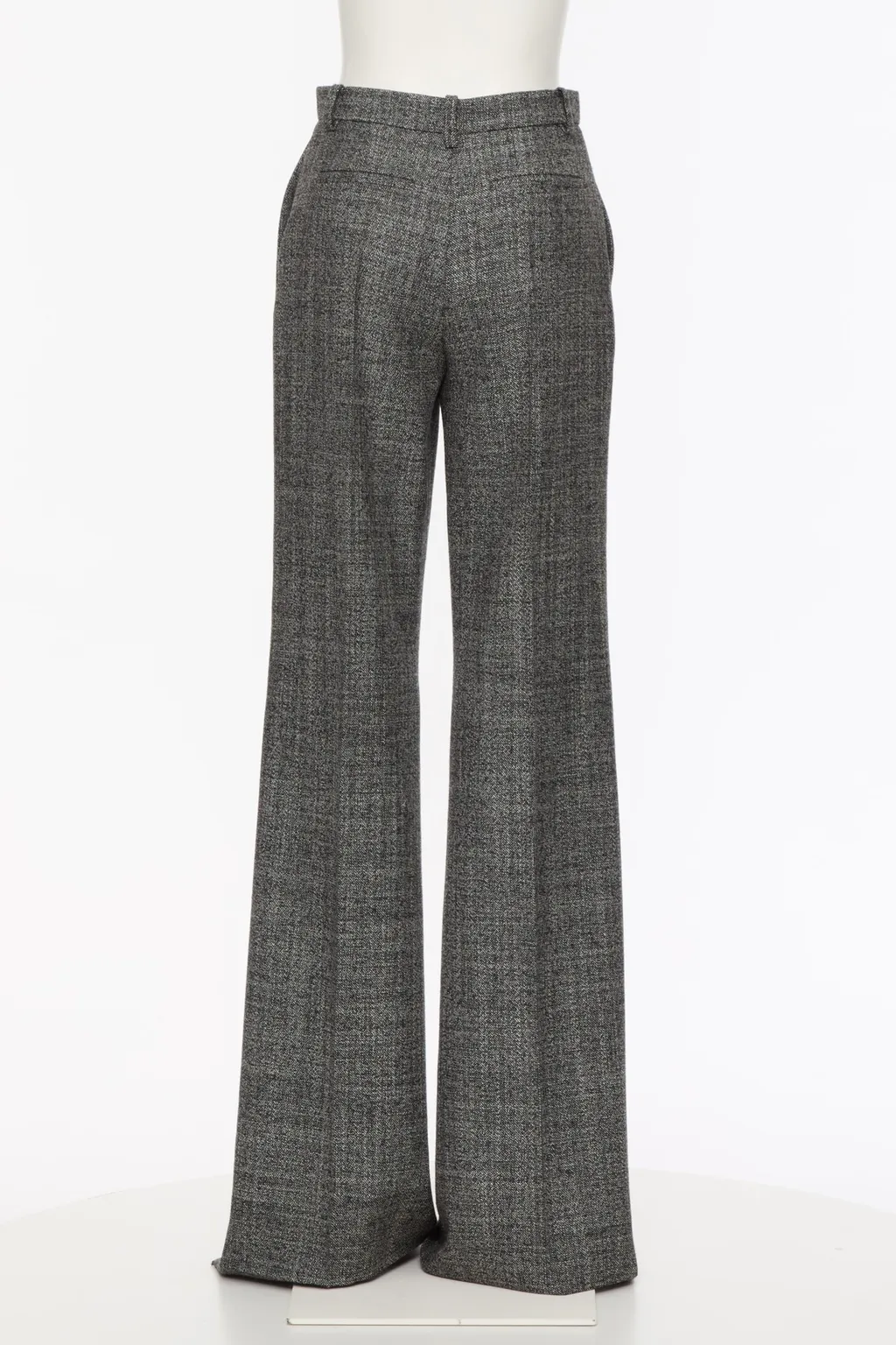 Valentino Pleat Detailed Straight Leg Pants