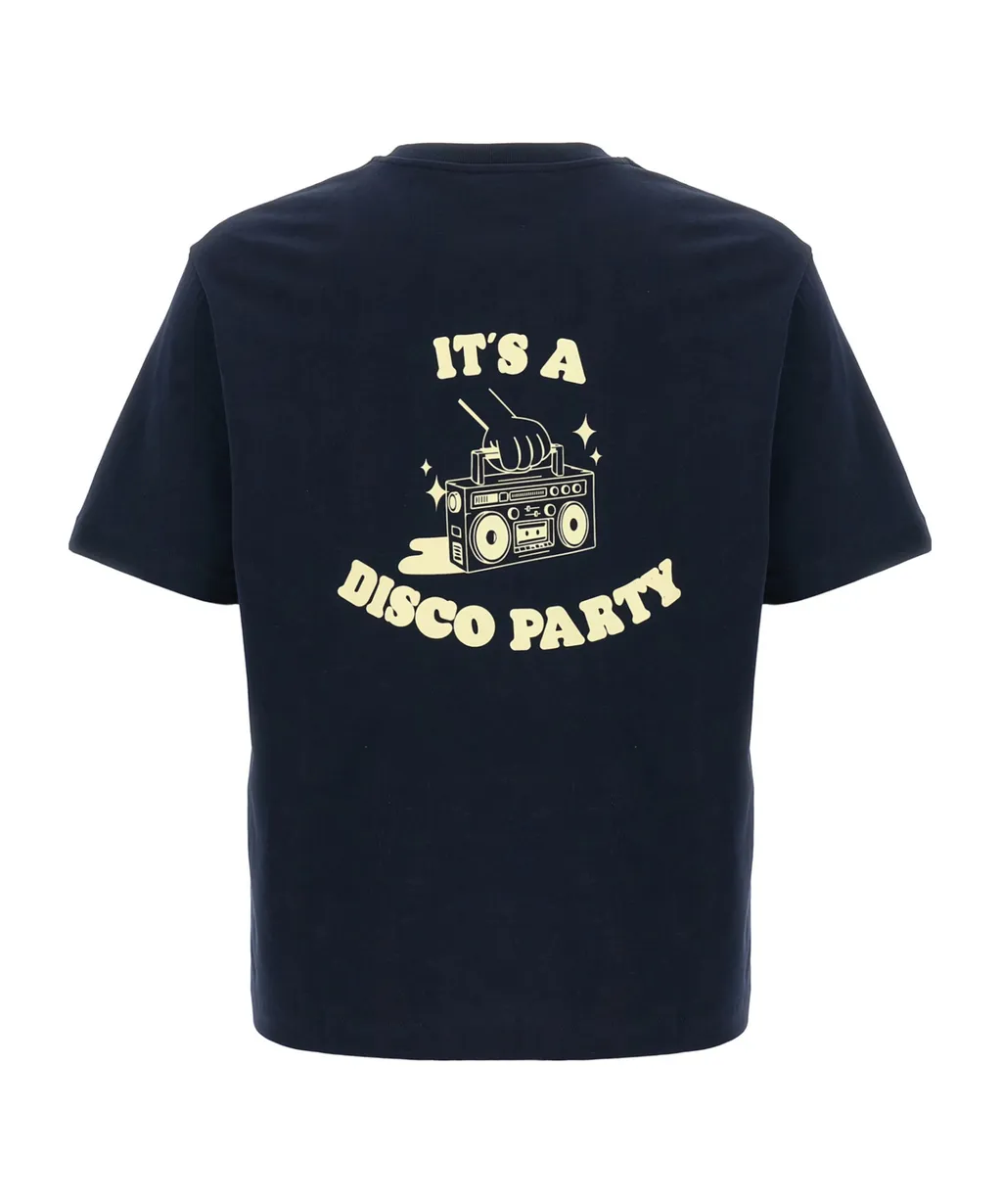 A.P.C. Disco Logo Printed Crewneck T-Shirt
