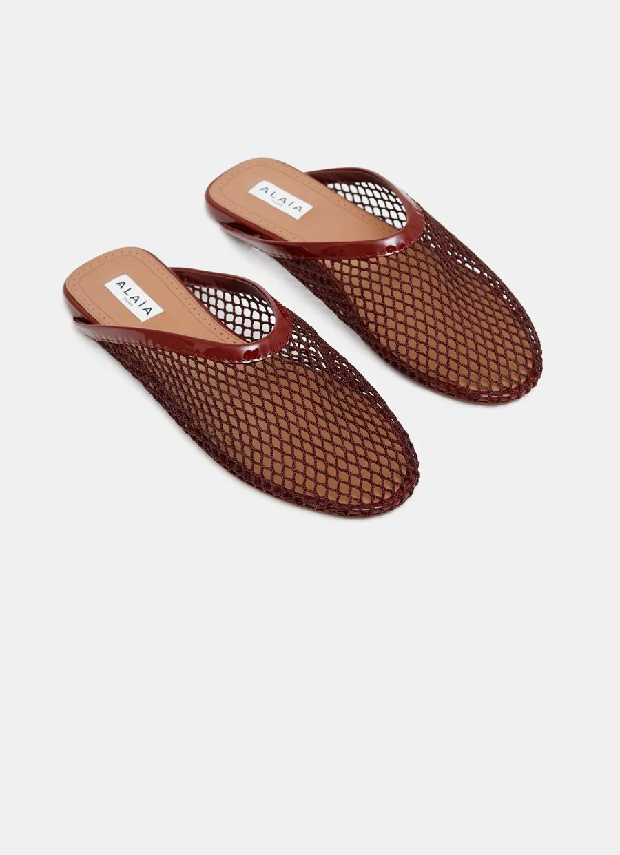 AlaÏA Mesh Flat Mules