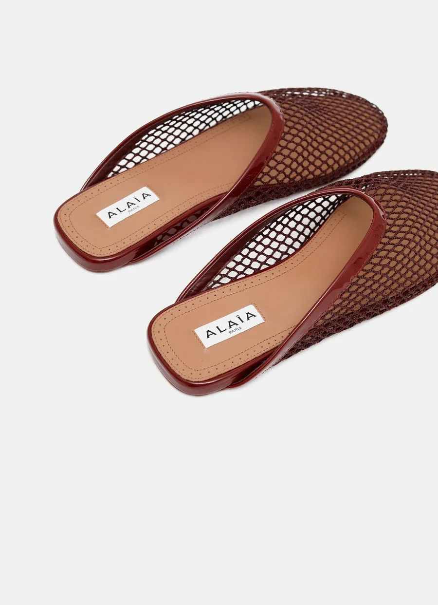 AlaÏA Mesh Flat Mules