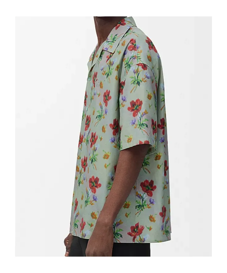 Loewe Floral Printed Short-Sleeved Shirt
