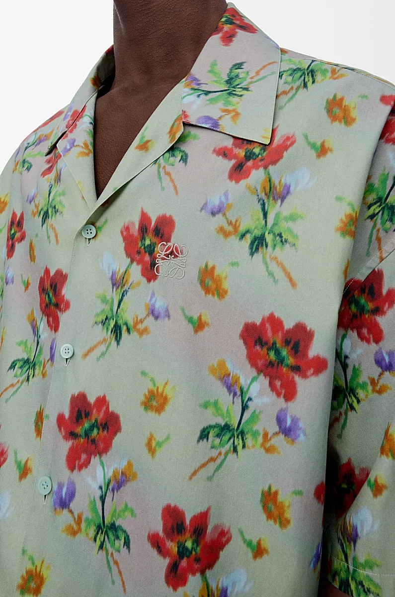 Loewe Floral Printed Short-Sleeved Shirt