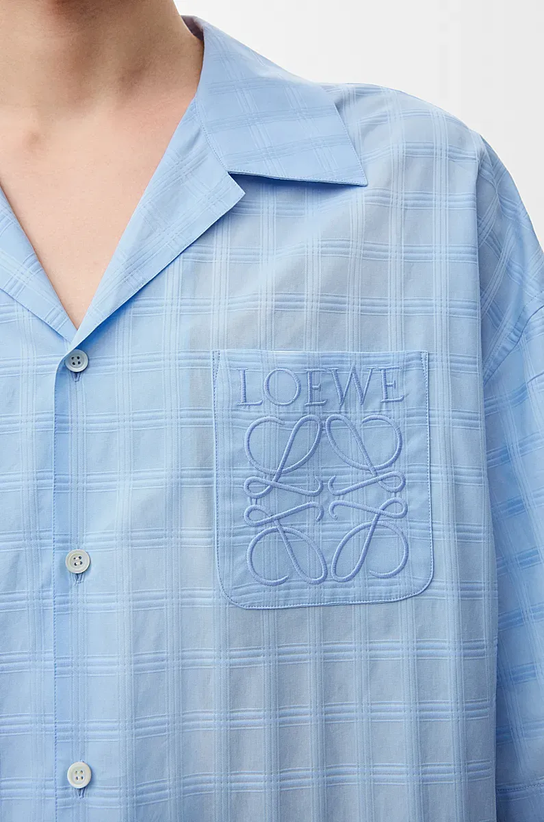 Short Sleeve Shirt In Cotton