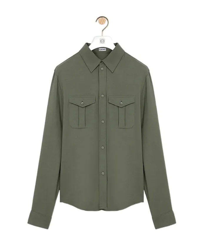 Shirt In Viscose Blend