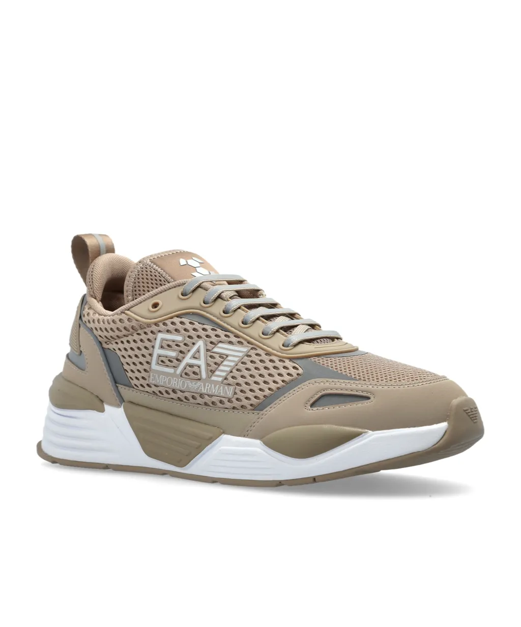 Ea7 Emporio Armani Ace Runner Mesh Panelled Sneakers