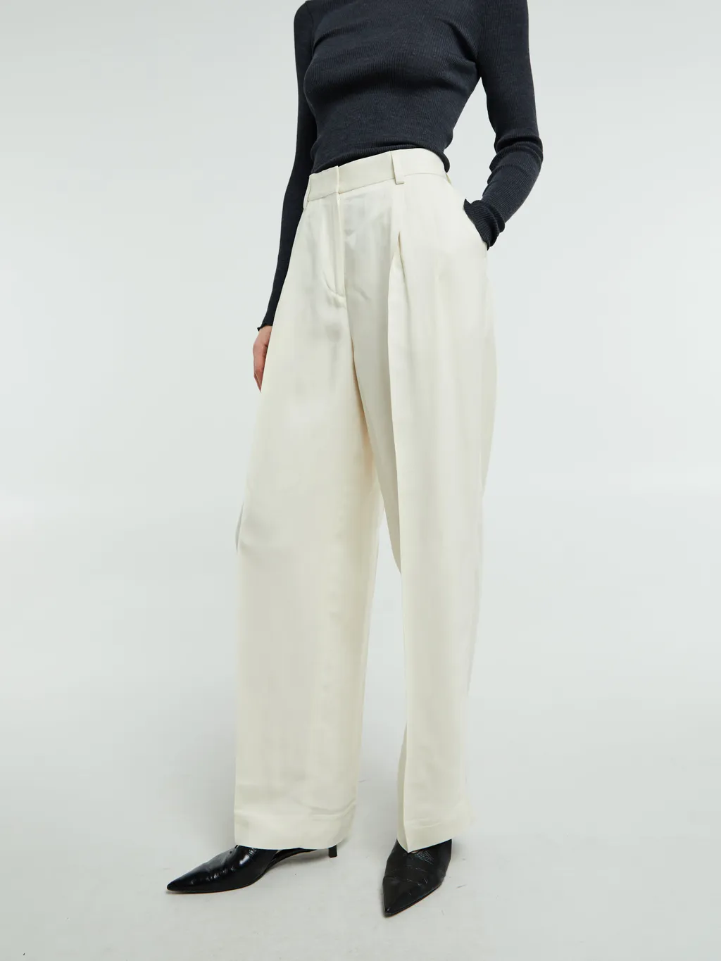 Double-Pleat Trousers