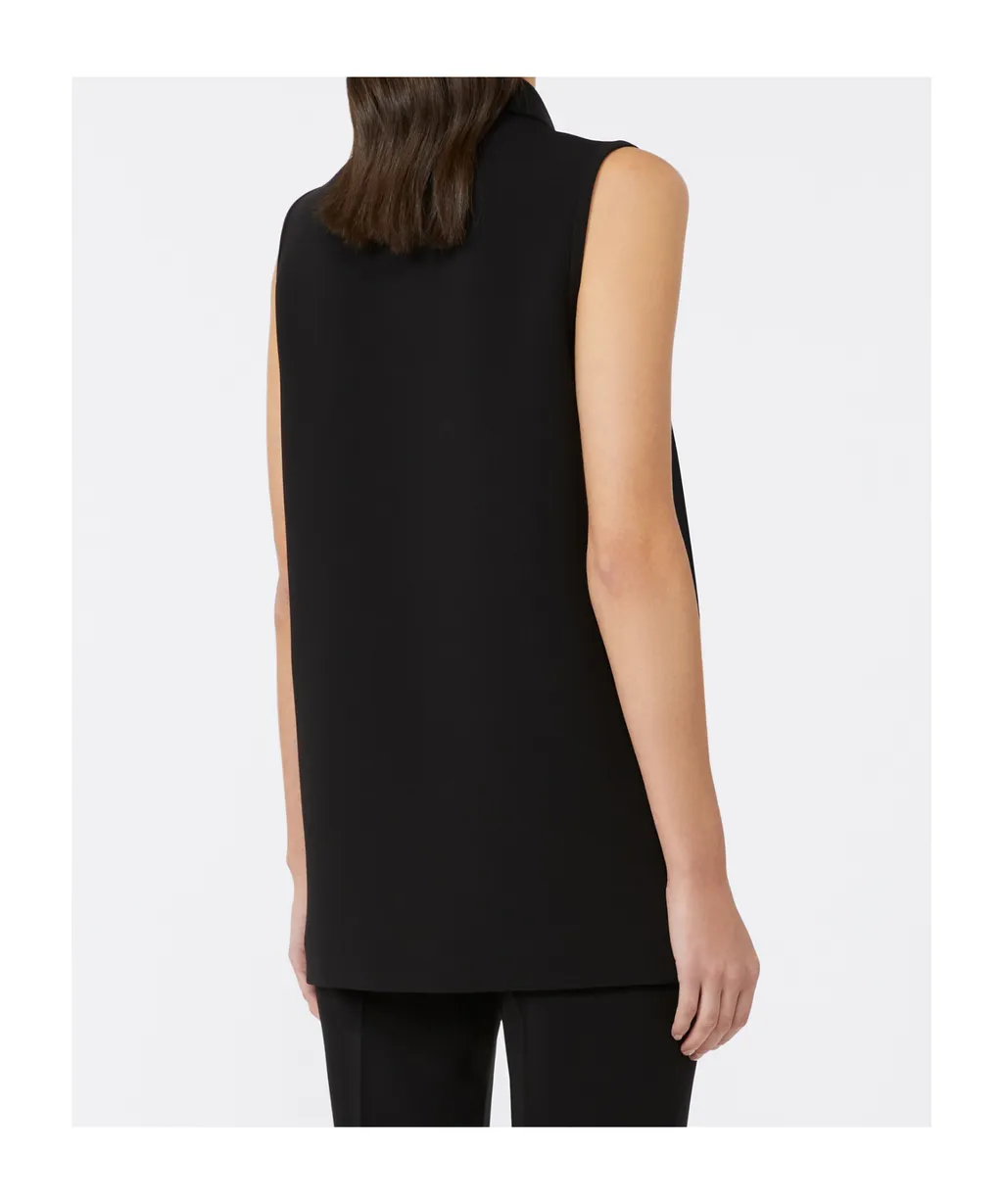 Max Mara Studio Sleeveless Polo Shirt
