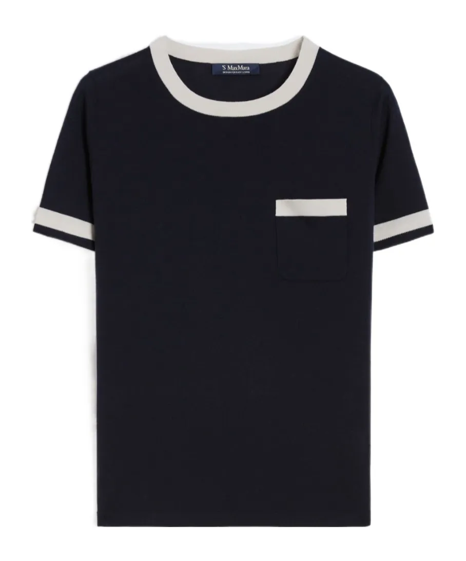 's Max Mara Short-Sleeved Crewneck Jumper