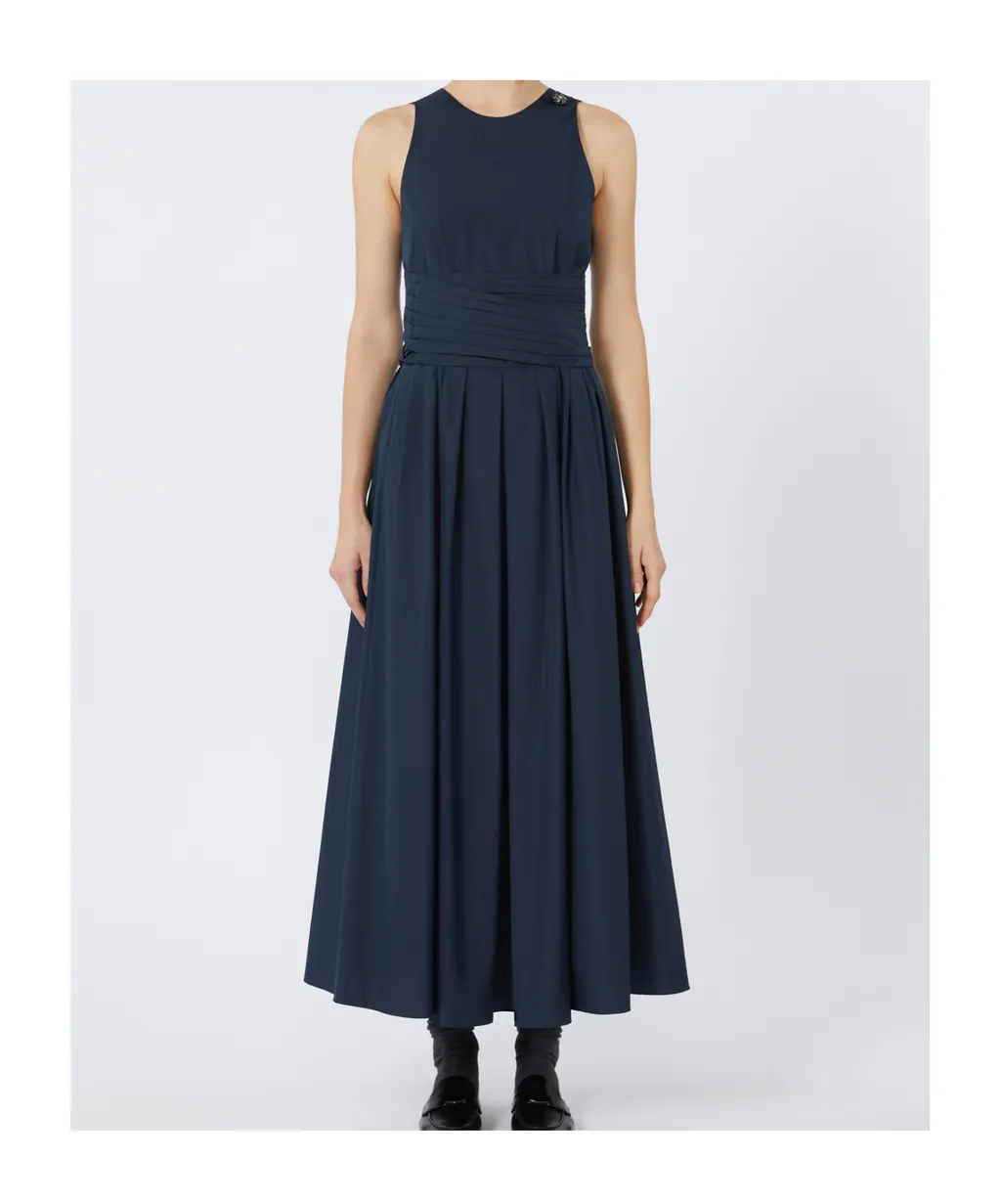 Sleeveless Washed Cotton Dress
