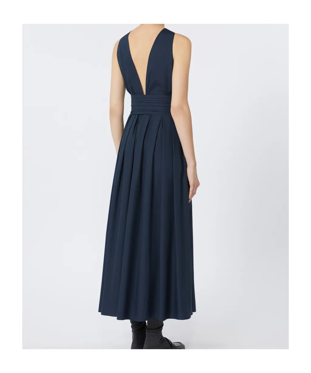 Sleeveless Washed Cotton Dress