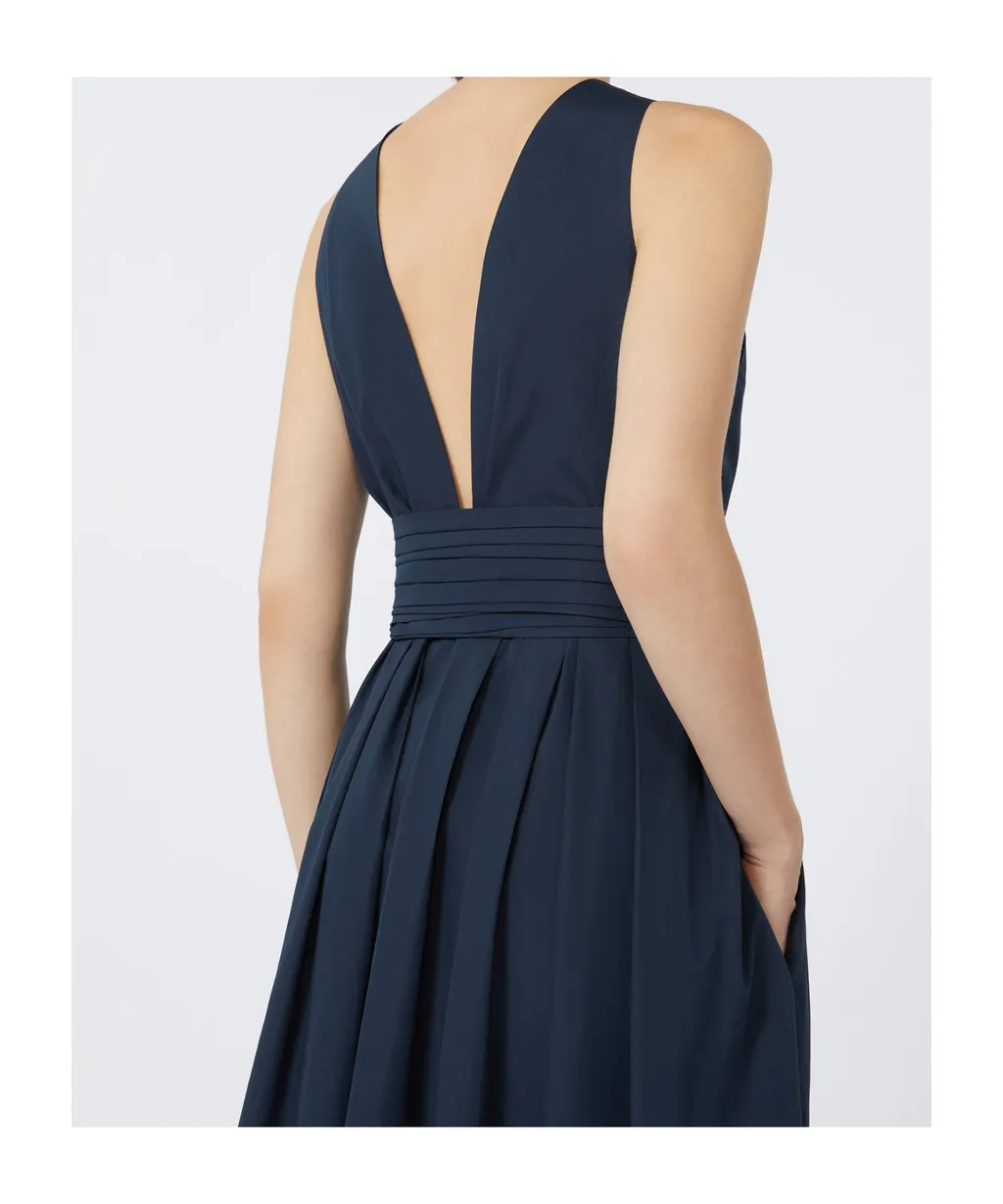 Sleeveless Washed Cotton Dress