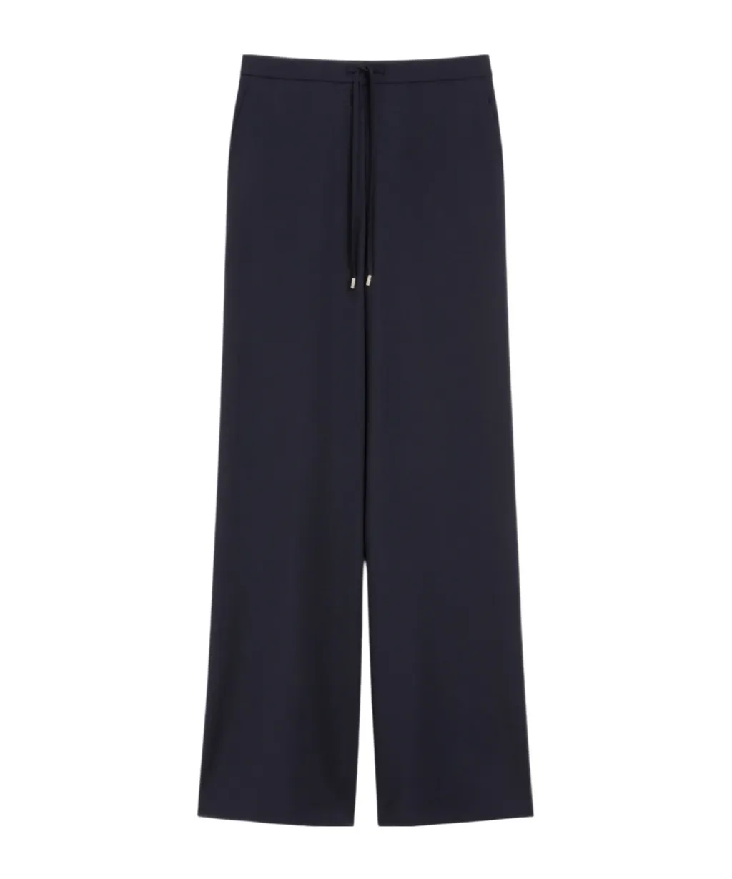 Max Mara Studio High-Waist Drawstring Trousers