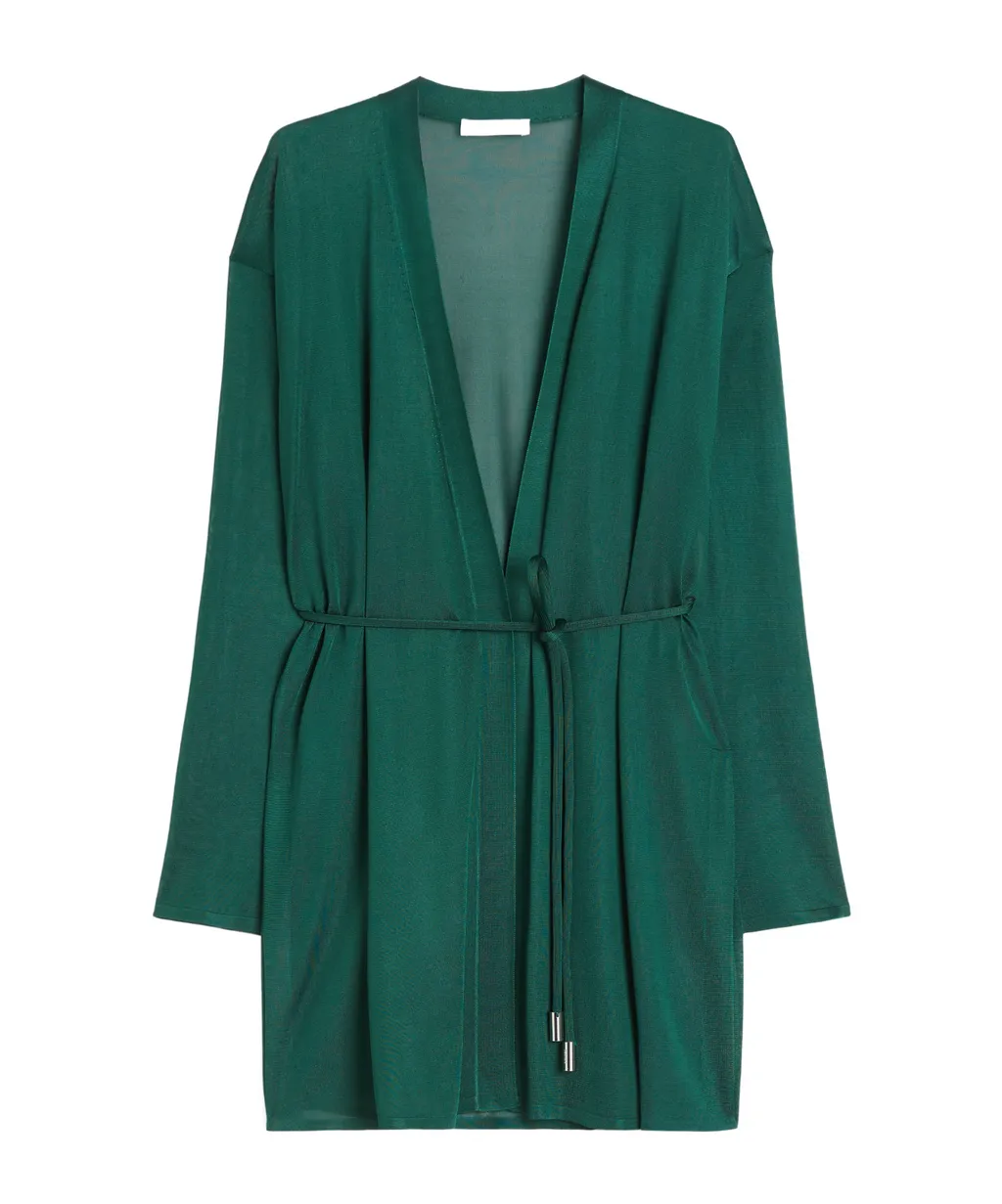 Viscose Yarn Wrap Cardigan
