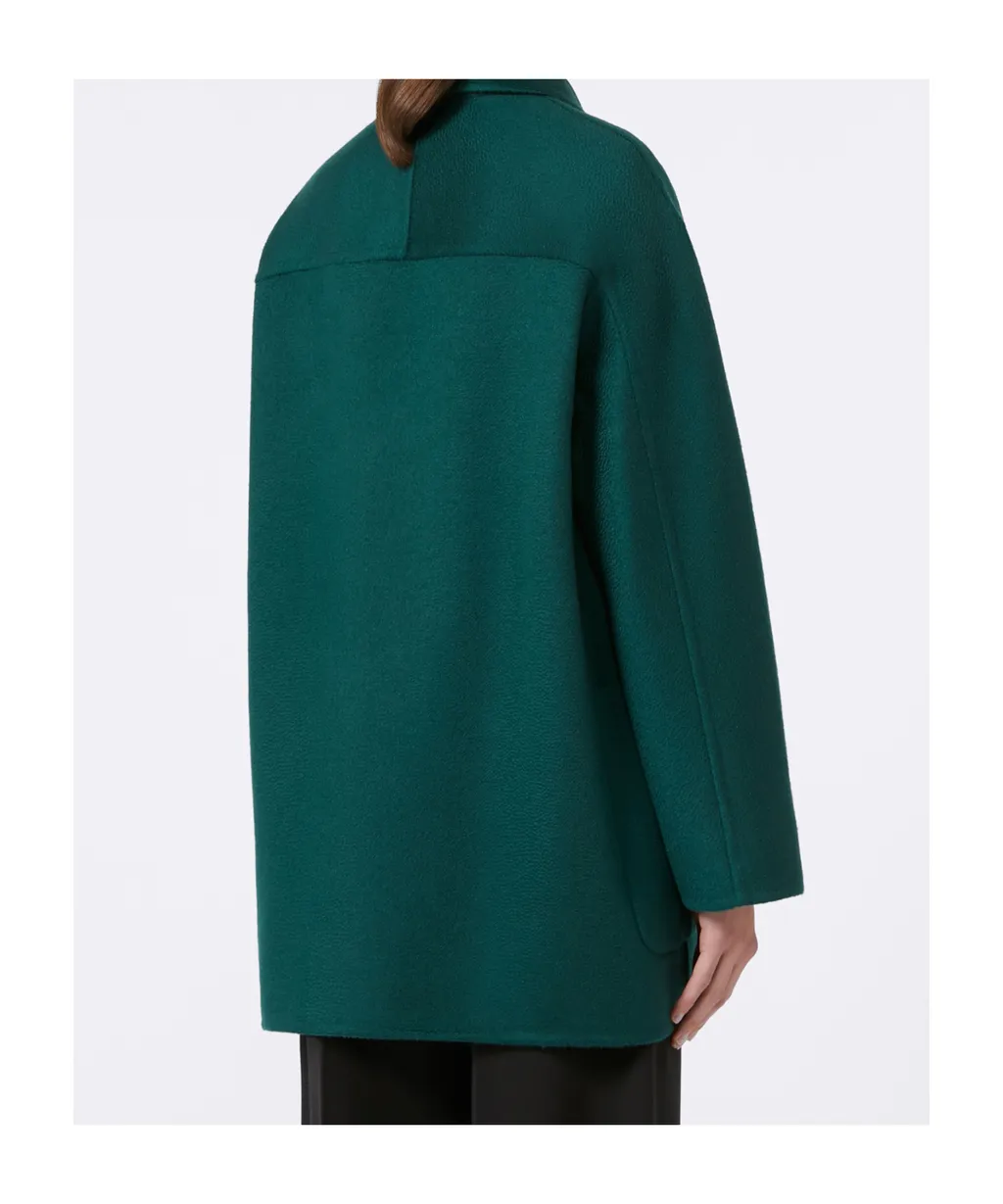 Short Pure Cashmere Coat