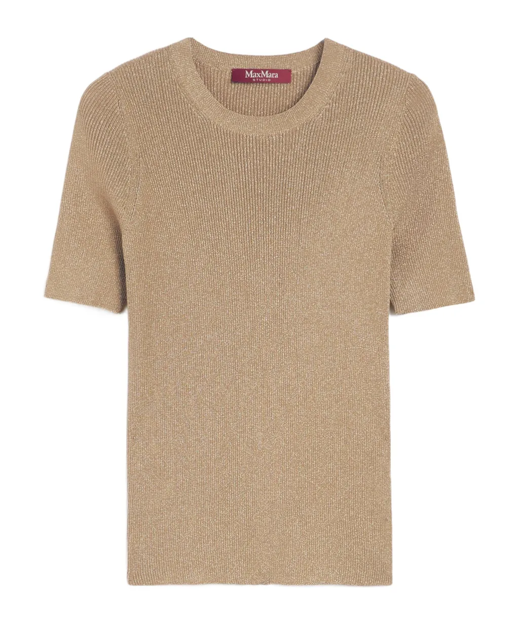 Slim-Fit Lurex Sweater