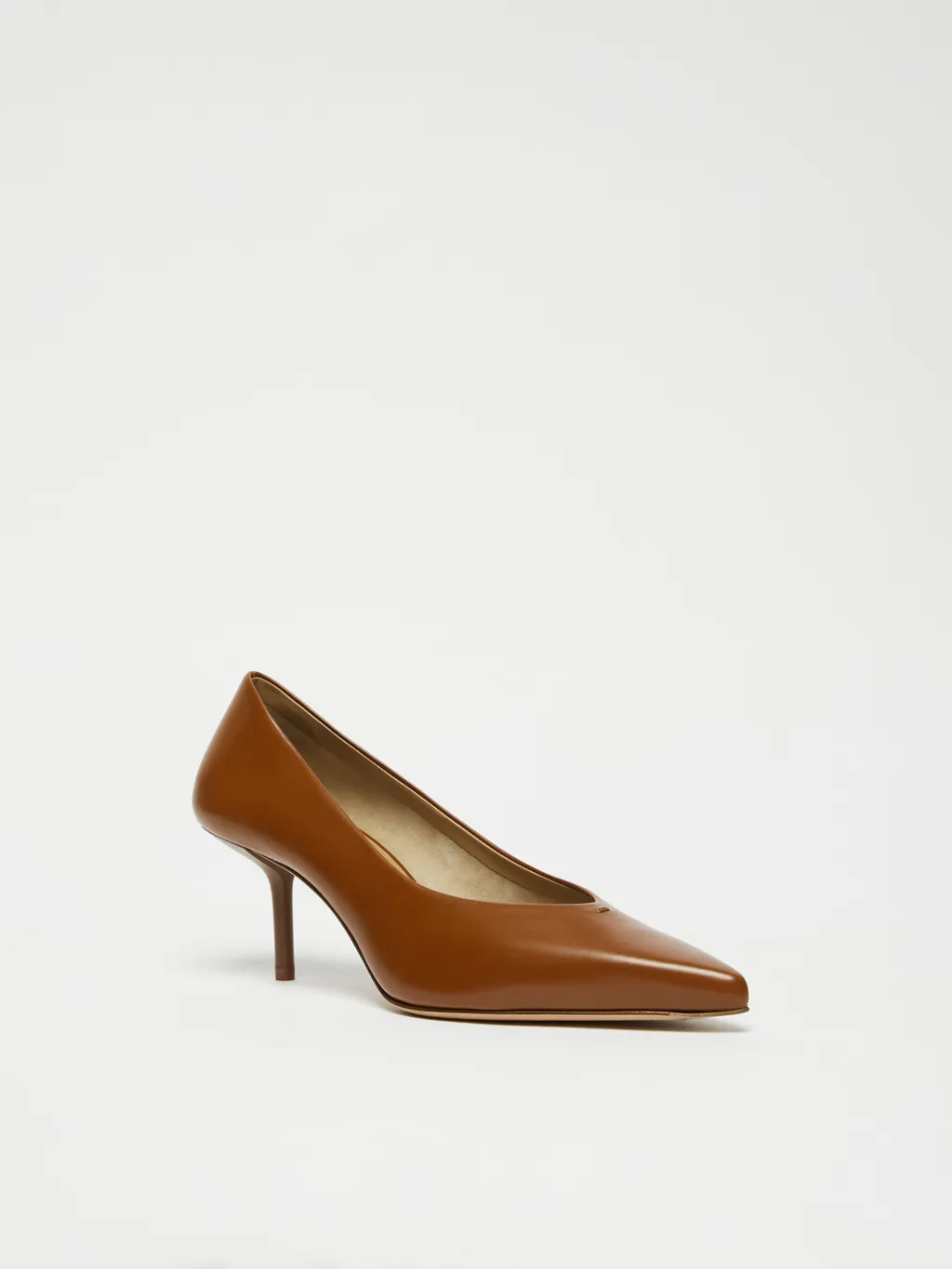 Smooth Leather Court Shoes