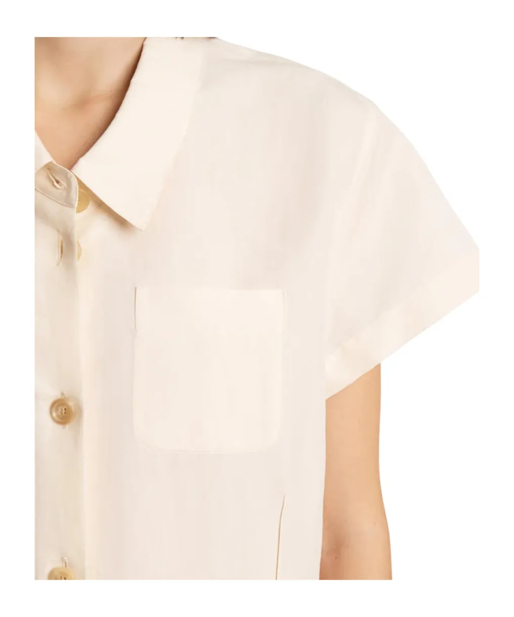 Khaite Effy Short-Sleeved Dress