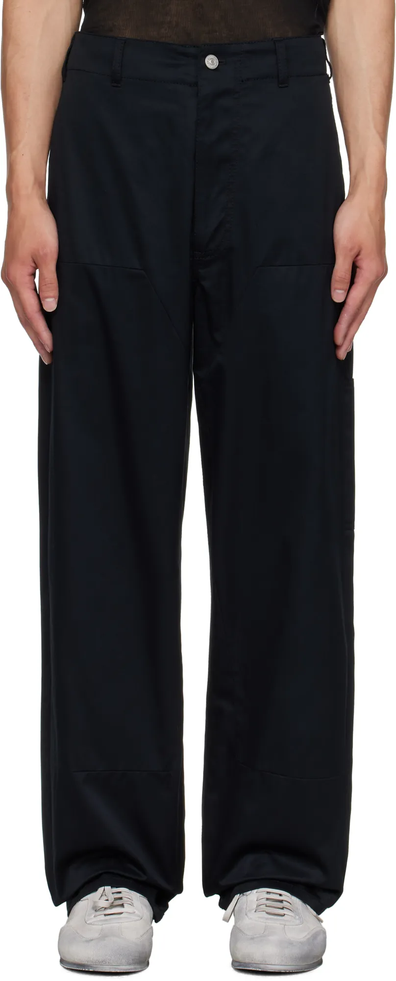 Mm6 Maison Margiela Straight Leg Pants