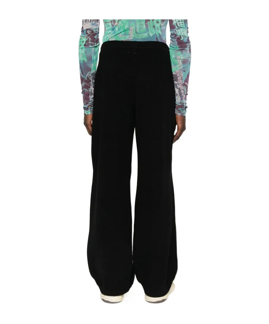 Mm6 Maison Margiela Logo Embroidered Track Pants