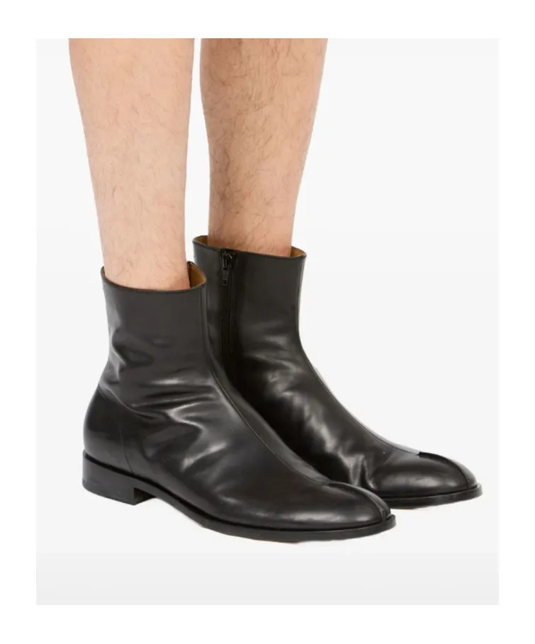 Leather Ankle Boots