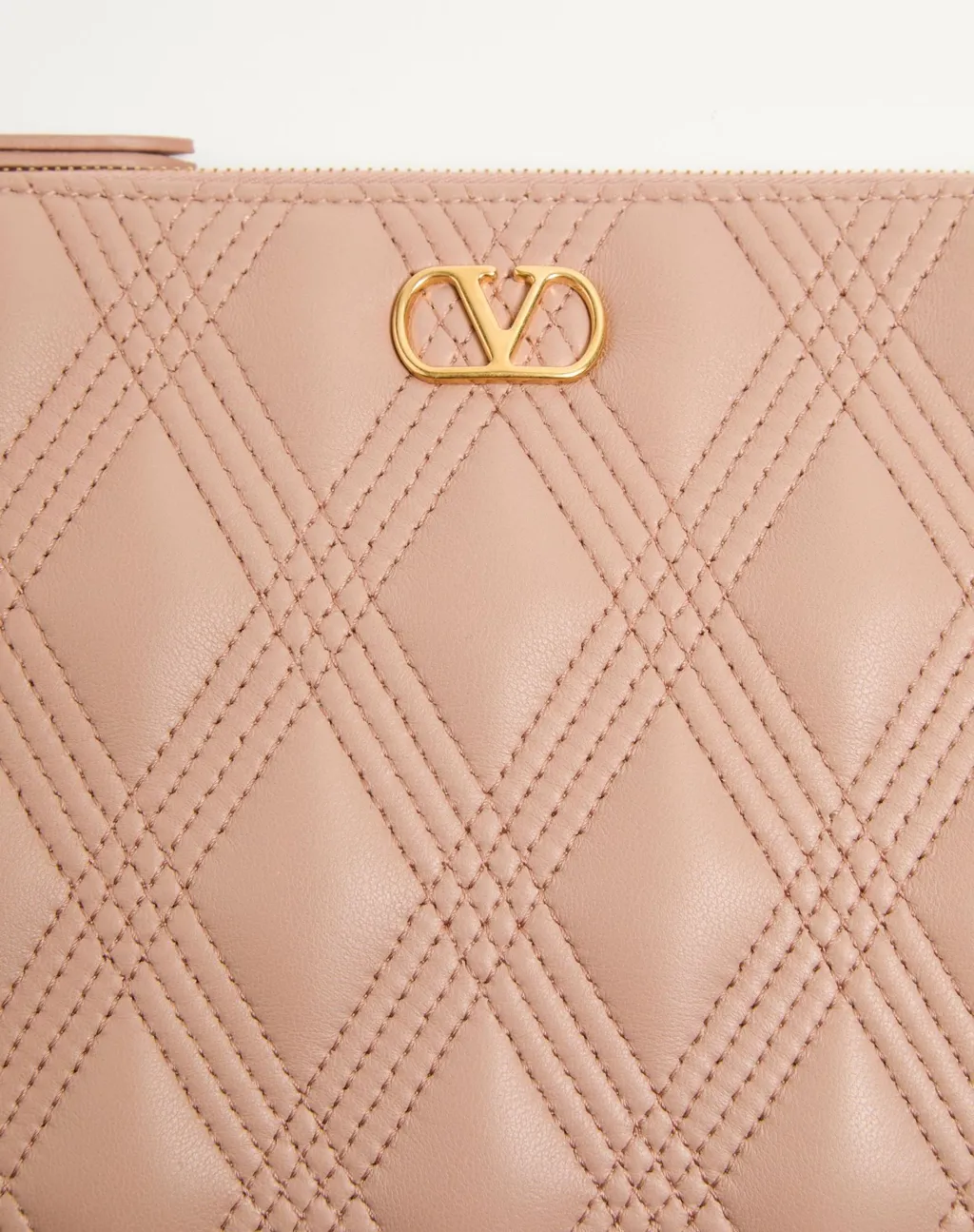 Valentino Quiltie 67 Zip-Up Clutch Bag