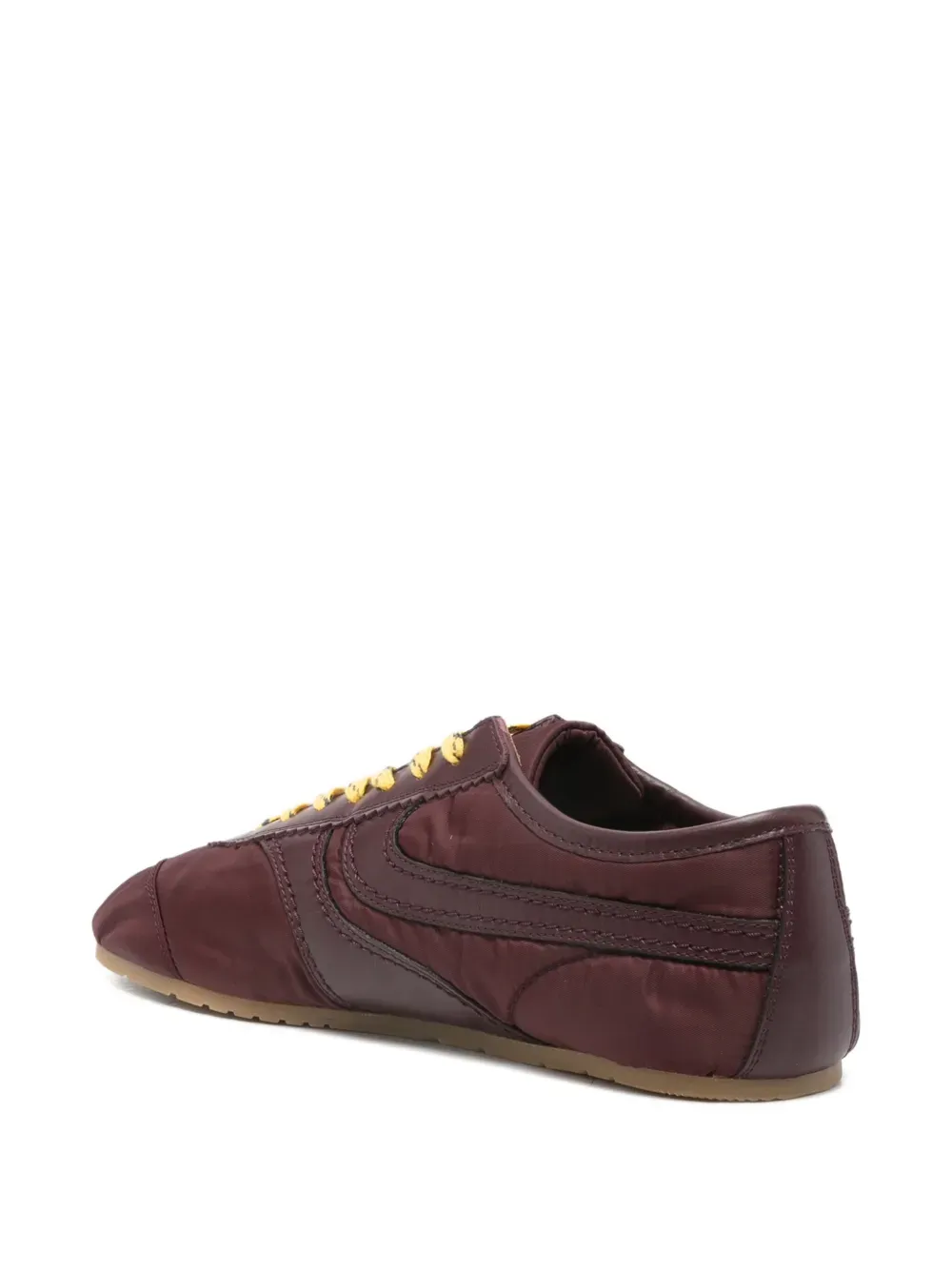 Dries Van Noten Round Toe Lace-Up Sneakers