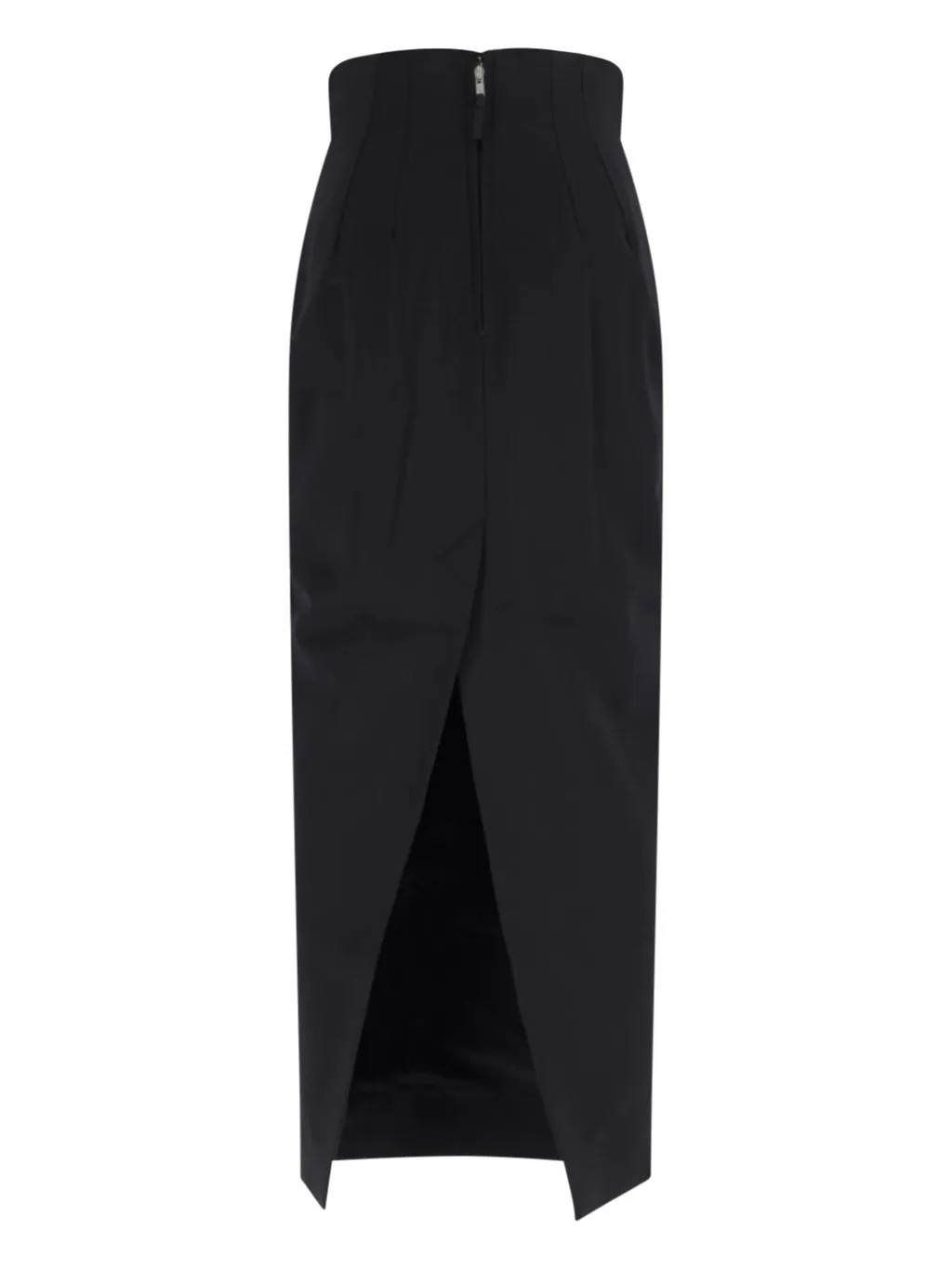 Rick Owens High-Waist Midi Skirt