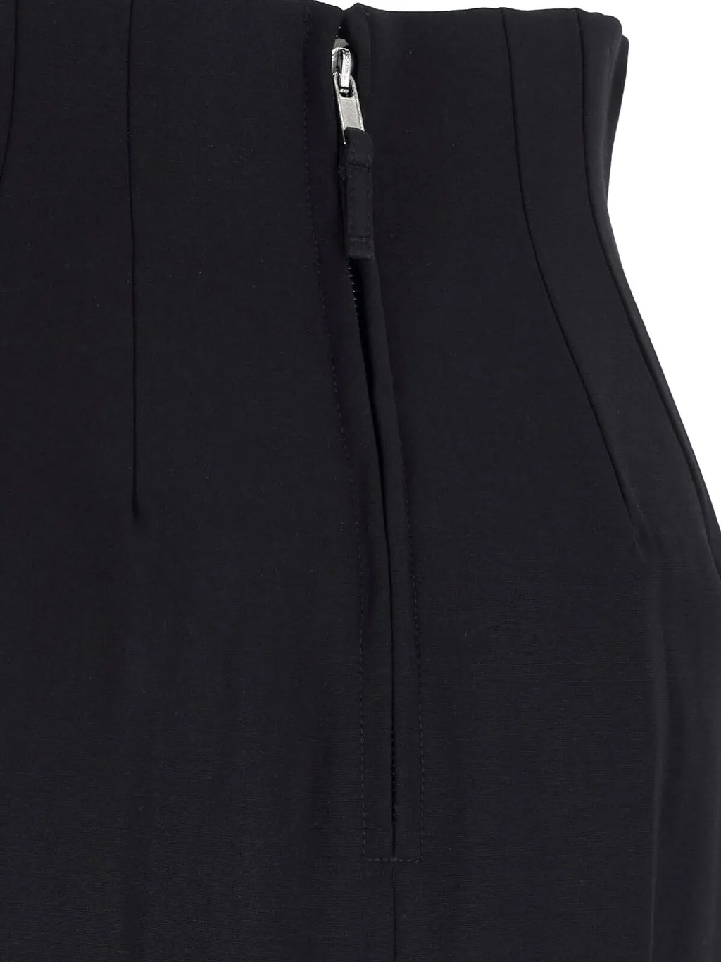 Rick Owens High-Waist Midi Skirt