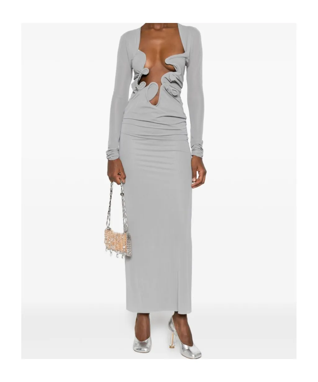 Draped Maxi Dress