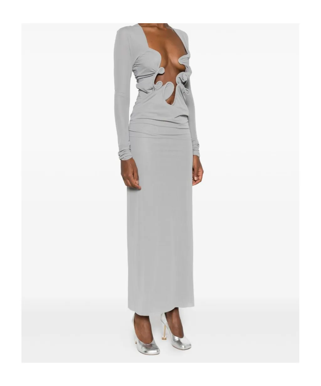 Draped Maxi Dress
