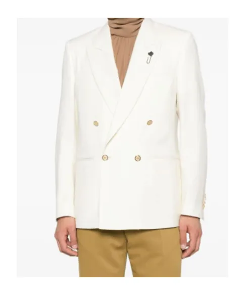 Double-Breasted Suit Jacket