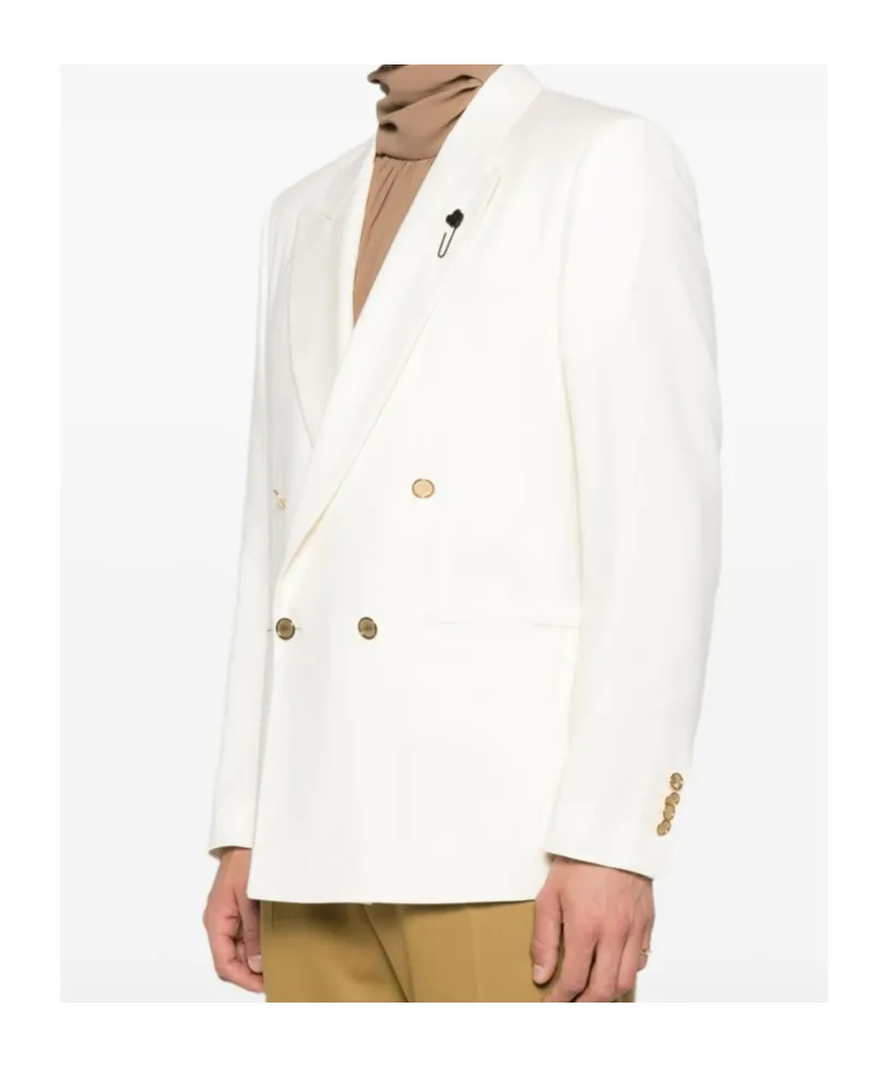 Double-Breasted Suit Jacket