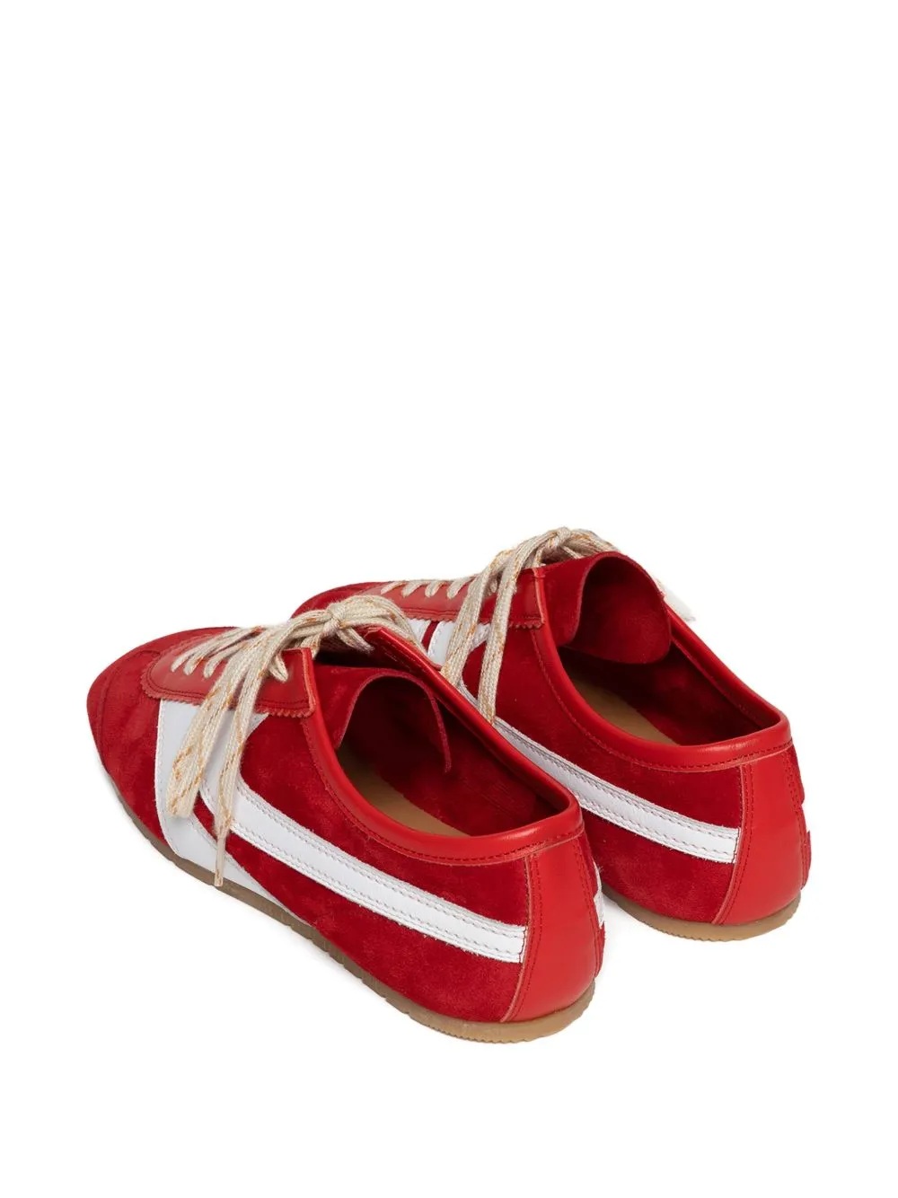 Dries Van Noten Round Toe Lace-Up Sneakers
