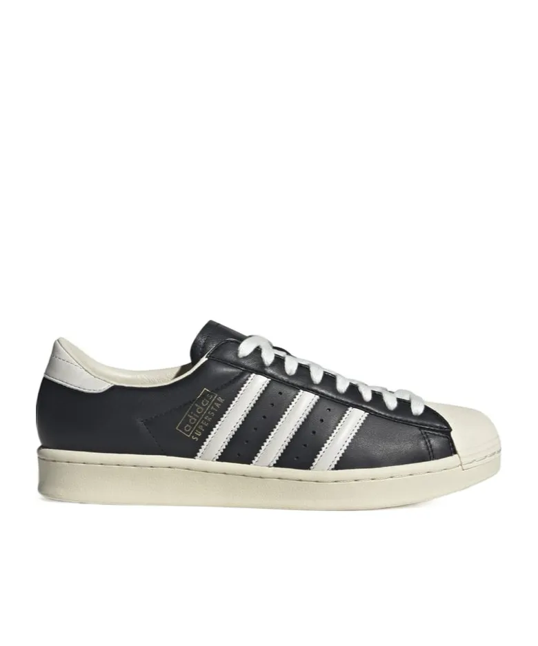 Superstar Vintage 3-Stripes Leather Sneakers