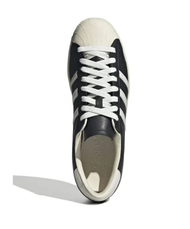 Superstar Vintage 3-Stripes Leather Sneakers