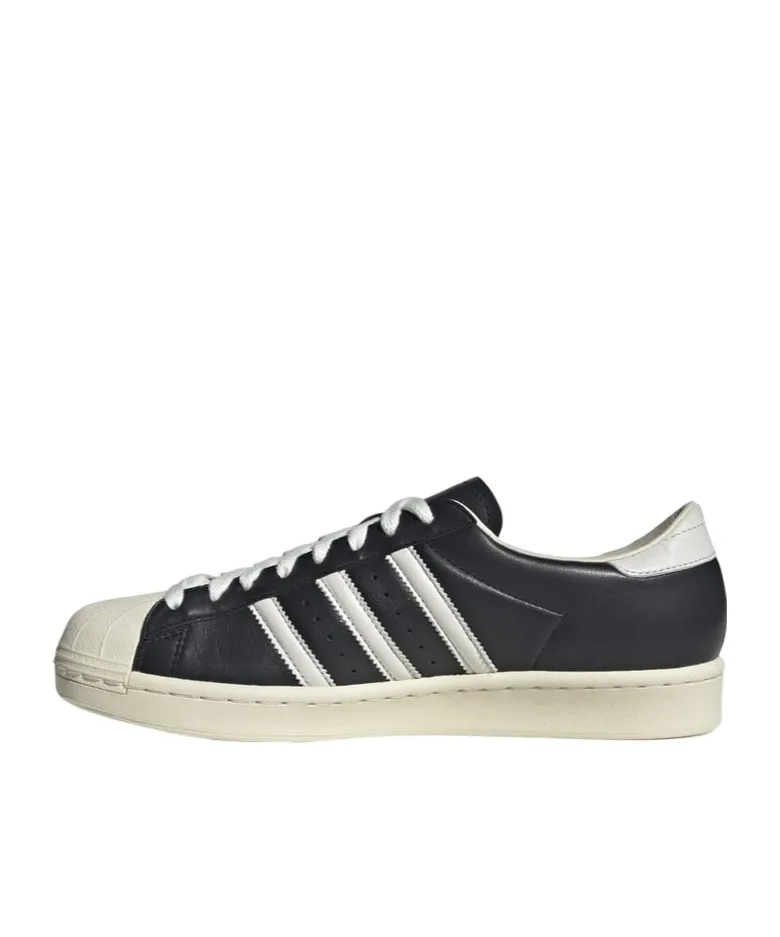 Superstar Vintage 3-Stripes Leather Sneakers