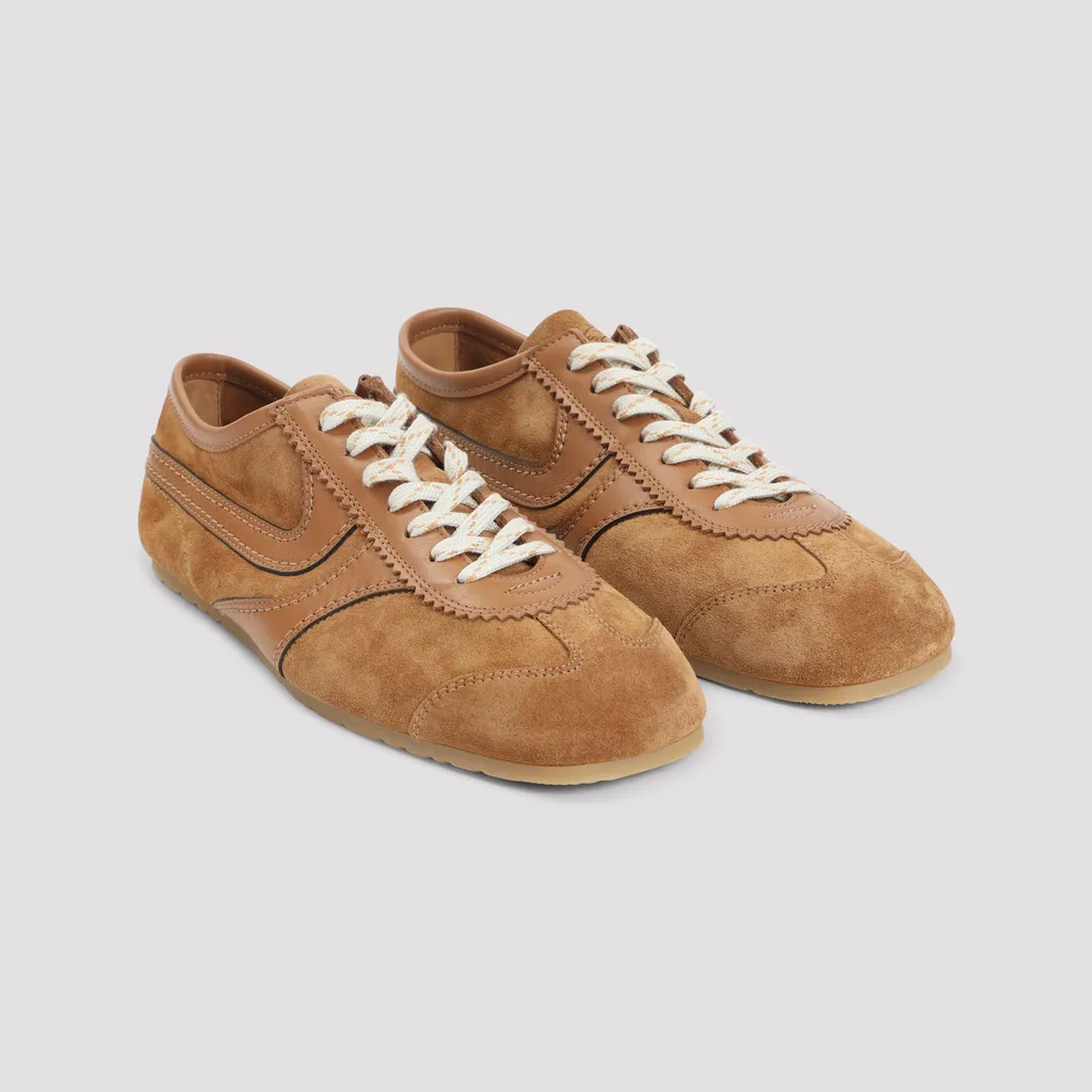 Round-Toe Low-Top Casual Shoes