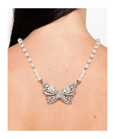 Bow-Pendant Necklace