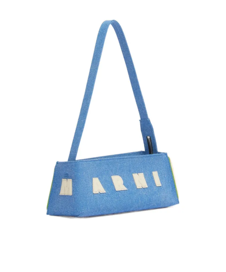 Marni Denim Museo Baguette Bag