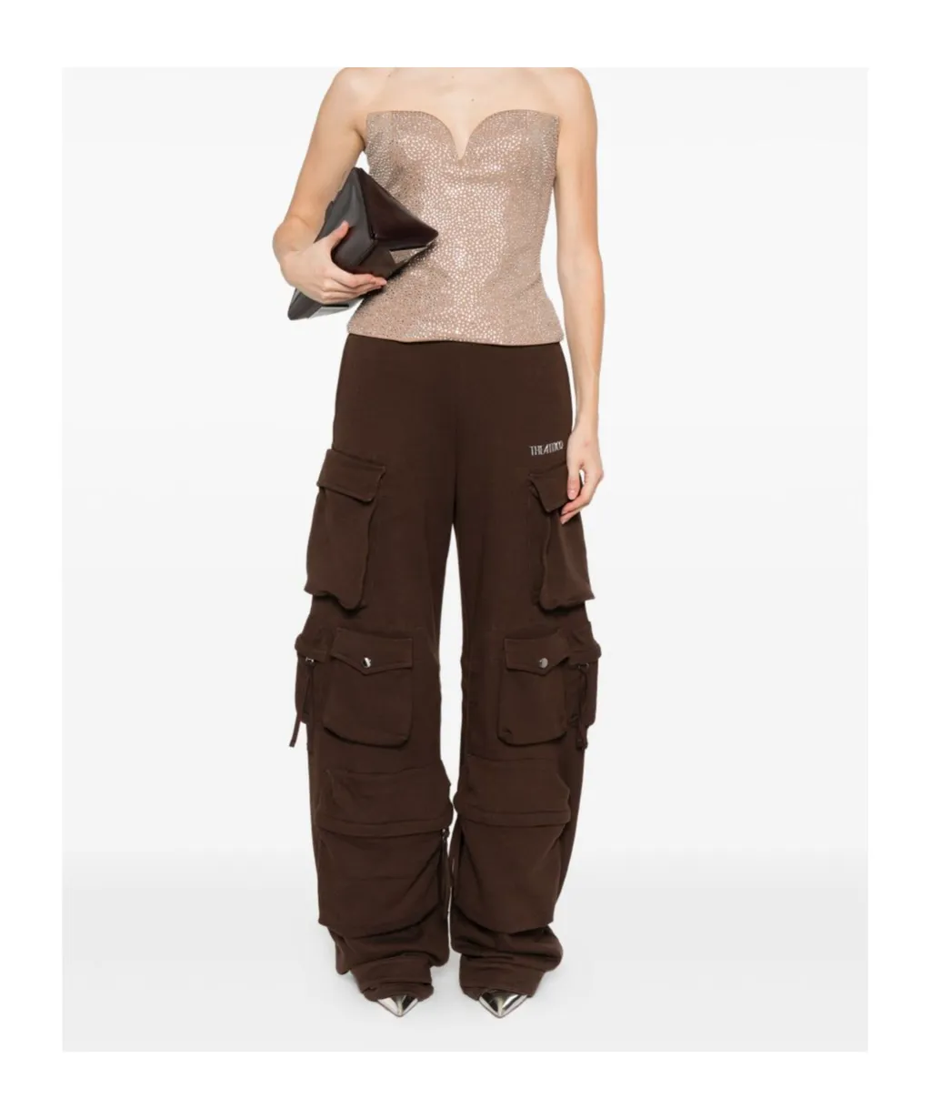 Embellished Strapless Top
